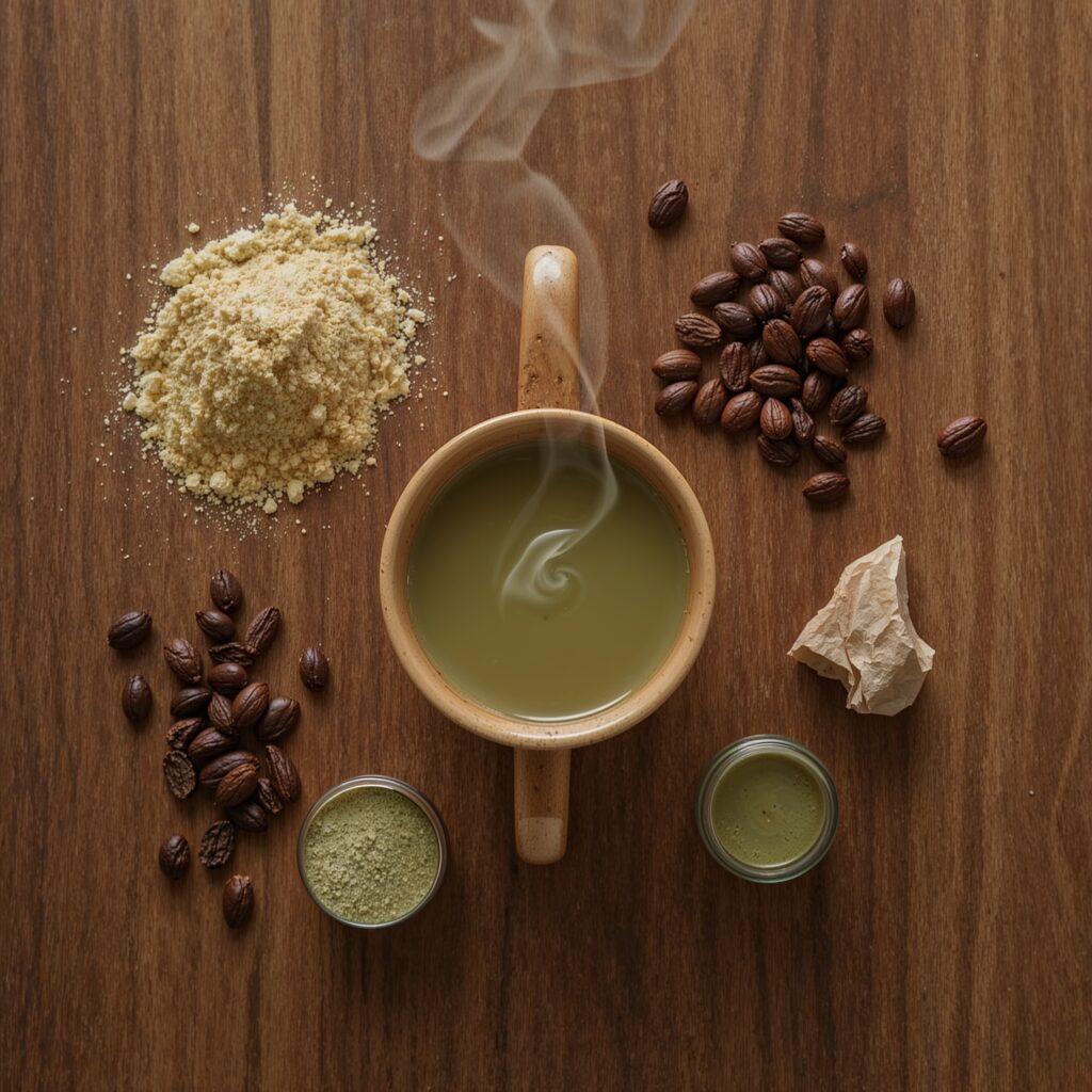 ngredients used in adaptogen drinks that give you a buzz