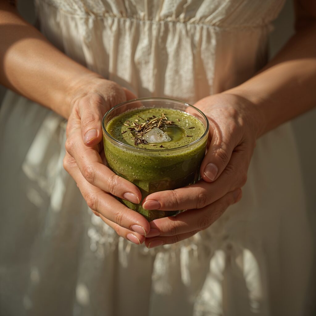 Real user testimonial of the best adaptogen drinks for anxiety